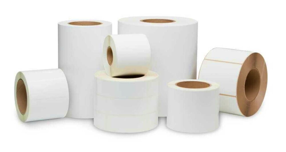 Direct Thermal Paper Labels With Removable Adhesive